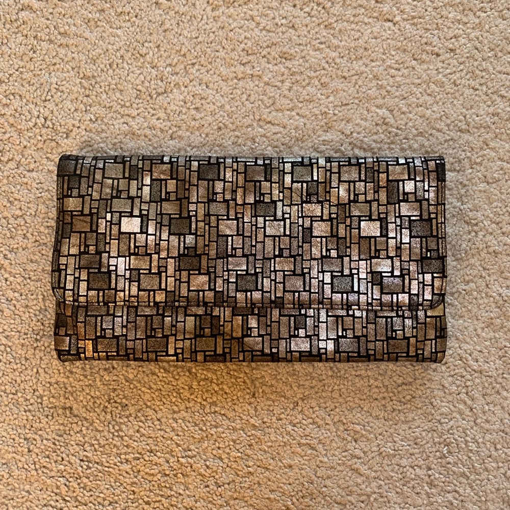 Jalda Patterned Clutch Handbag